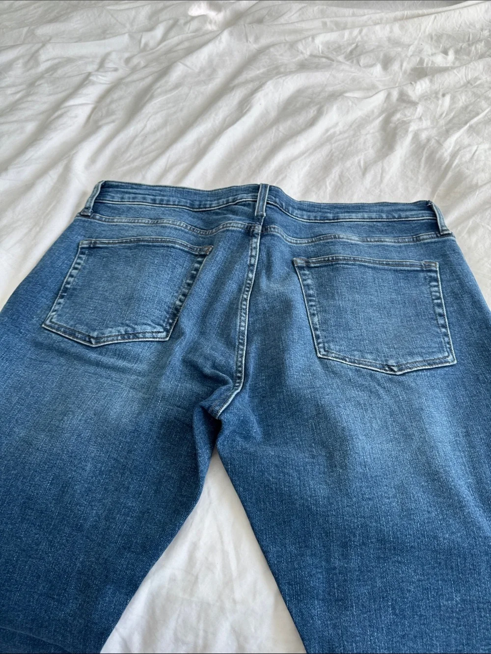 J Crew Men's Blue Denim Jeans - Classic Slim Fit,Style 484,36 X 32